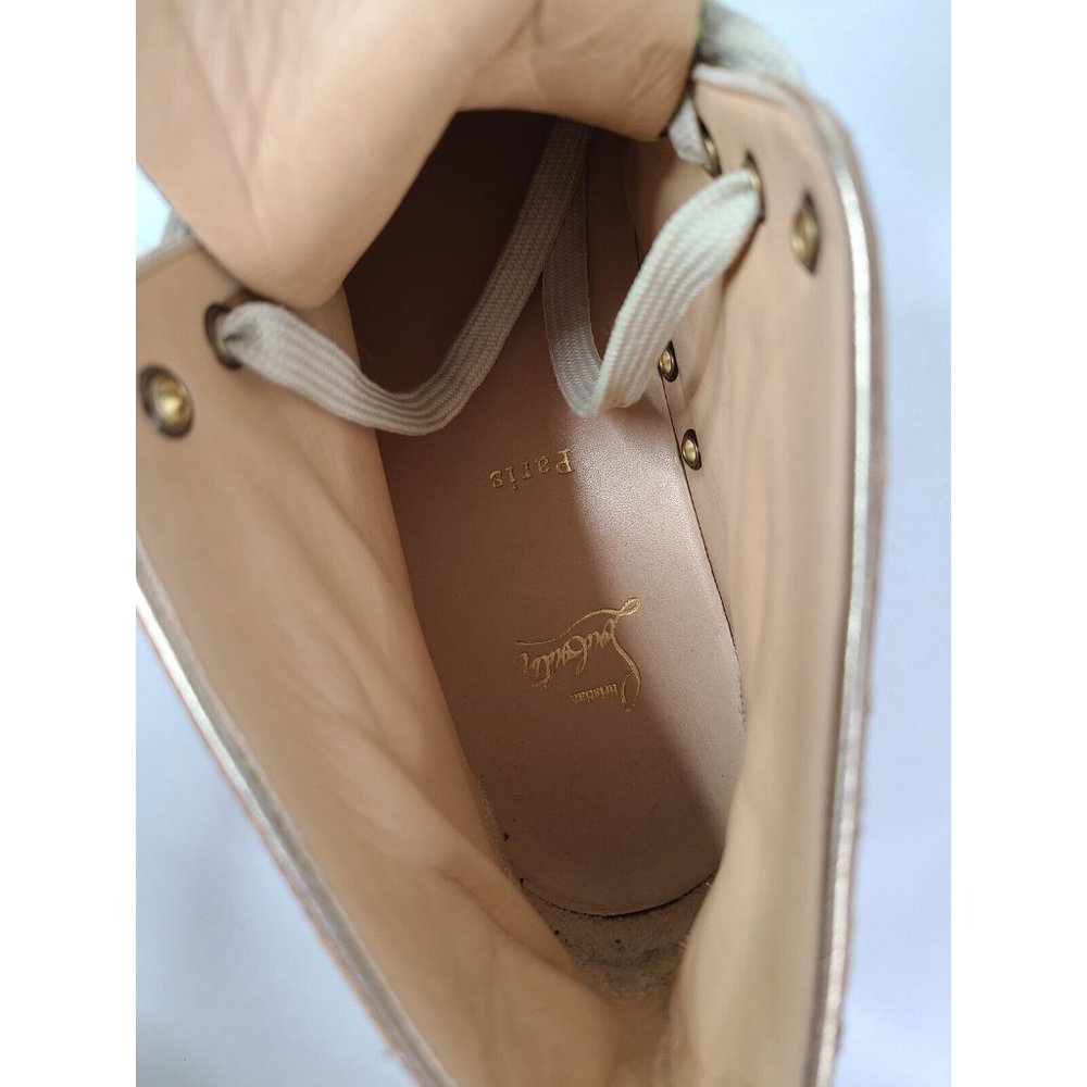 CHRISTIAN LOUBOUTIN Swarovski Python Louis Trainers Sneakers - EU45 / US12 - Picture 11 of 12